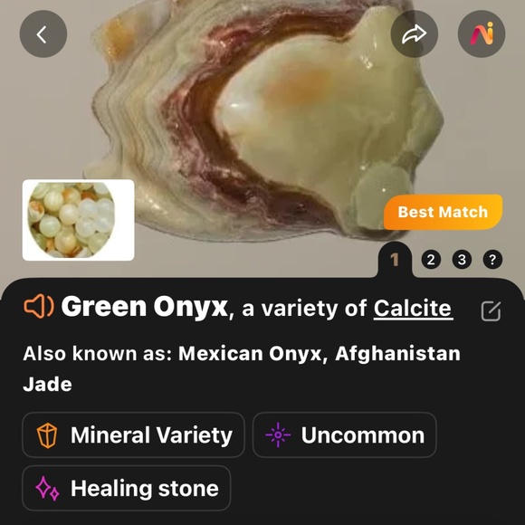 Stainless Steel Chain & Clasp w/Moon Phase Charm & Afghanistan Jade Crystals - Picture 11 of 11